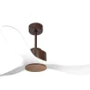 Ventilador De Tecto Reversivel Termostato Regulavel Termostato Wifi Motor Dc Tectos Inclinados Controlo Remoto Luz De Tres Tons Memória Hipersilenciosa