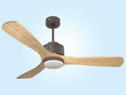 Ventilador De Tecto Reversivel Termostato Regulavel Termostato Wifi Motor Dc Tectos Inclinados Controlo Remoto Luz De Tres Tons Memória Hipersilenciosa