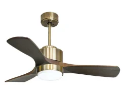 Ventilador De Tecto Reversivel Termostato Regulavel Termostato Wifi Motor Dc Tectos Inclinados Controlo Remoto Luz De Tres Tons Memória Hipersilenciosa