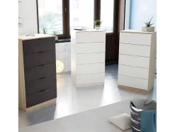 We Home - Cómoda Com 5 Gavetas Para Quarto