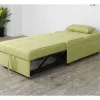 Wehome - Poltrona Pufe Cama Solteiro Cookie Green