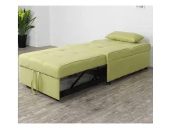 Wehome - Poltrona Pufe Cama Solteiro Cookie Green